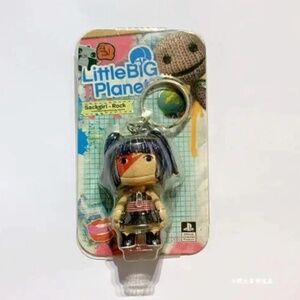 sackgirl rock - little big planet keychain